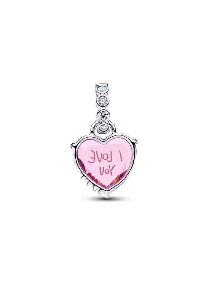 PANDORA I Love You Mom Dangle Charm - Image 2